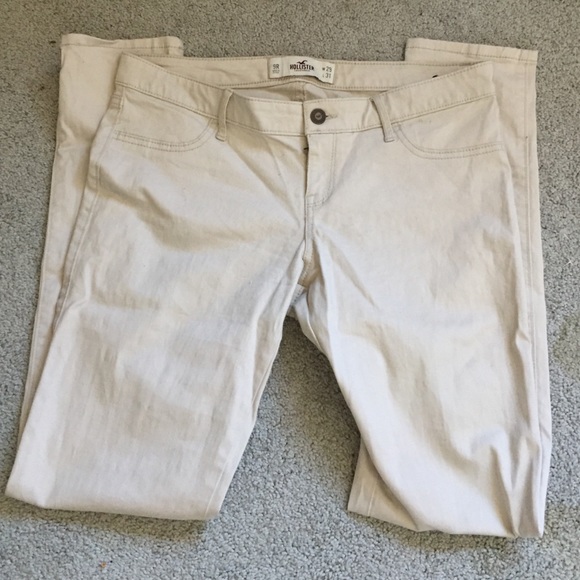 Hollister Light Khaki Pants