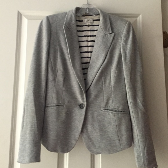 LOFT knit blazer