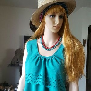 Plus size Florida style blouse X2