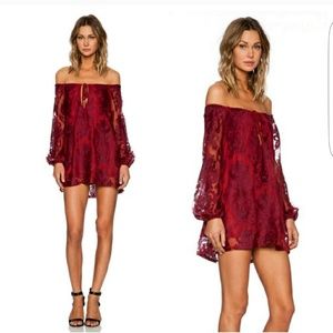 For Love and lemons Sangria Dress