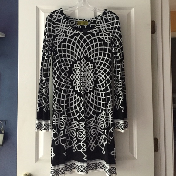 Nicole Miller printed dress