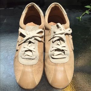 Coach Suede, Leather Sneakers 8.5 Tan