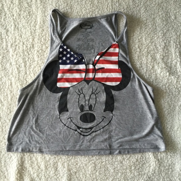 🇺🇸Disney Minnie Mouse Crop Top