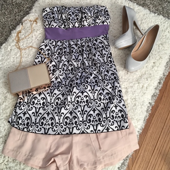 Charlotte Russe: Strapless Tunic Top
