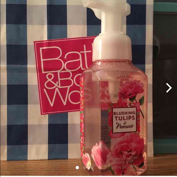 Blushing Tulips & Peonies hand soap