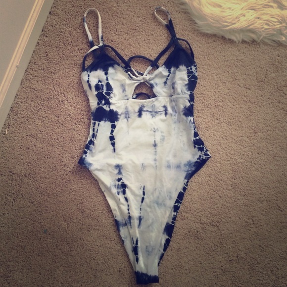 Blue Life One Piece Swimsuit