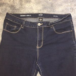 A.n.a. Skinny ankle jeans