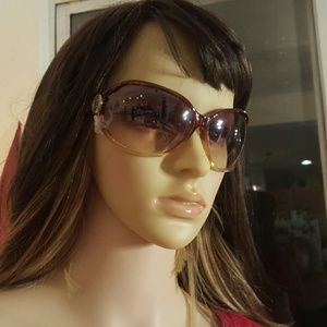 Chanel labeled Sunglasses & case