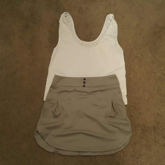Skirt with tank