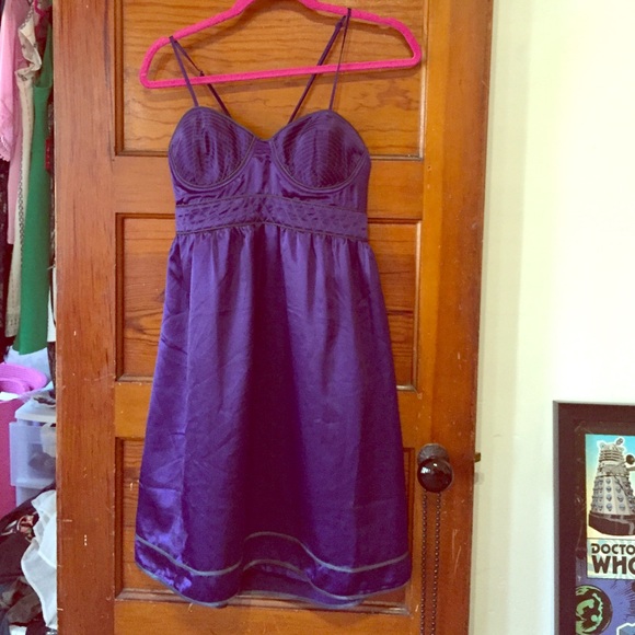 Forever 21 Dresses & Skirts - Purple bustier dress