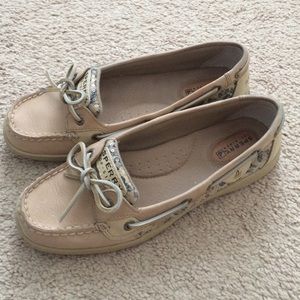 Sperry Top-siders Leopard/cheetah print