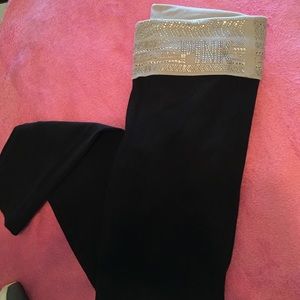 VS PINK YOGA BLING LEGGING
