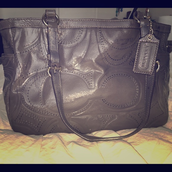 Grey Coach Purse