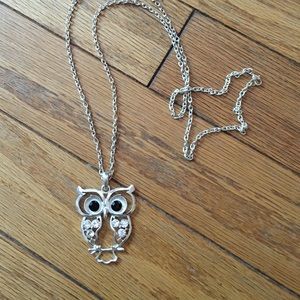 Long Owl Necklace