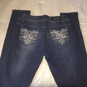 Bling skinny jeans