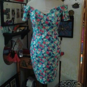 Off the shoulder All that Jazz summer dress