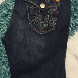 MEK denim shorts