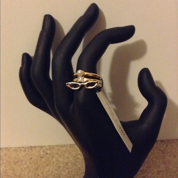 💚Eyeglass ring set! Size 7!