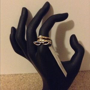 💚Eyeglass ring set! Size 7!