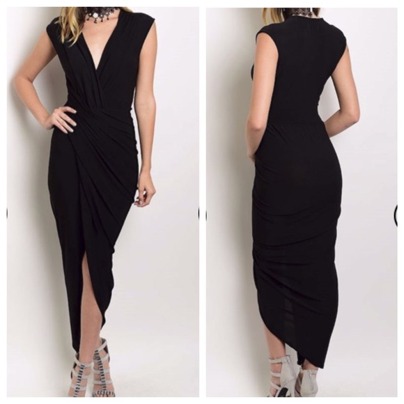 Black sexy yet sassy dress