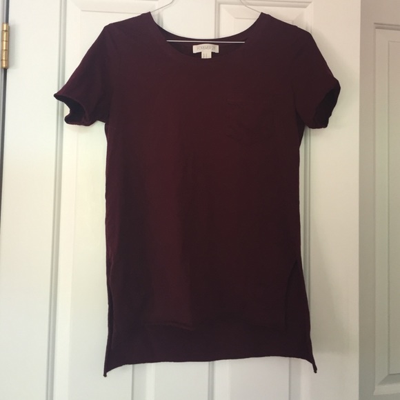Maroon basic tee - Picture 1 of 1