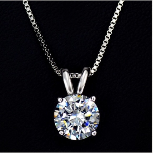 Forever diamond pendant necklace - Picture 2 of 3