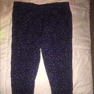 NIKE Capri pattern blue Leggings
