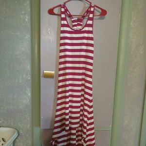 Hi low summer dress.