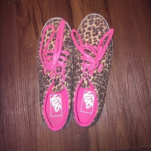 Leopard Print Vans