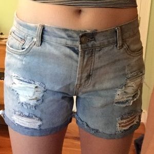 Jean shorts