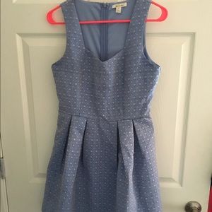 Periwinkle A-line dress
