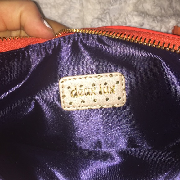 DUEX LUX wallet or wristlet with tassels! NWOT - Picture 2 of 4