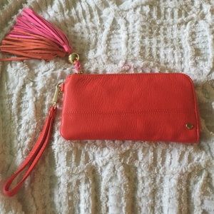 DUEX LUX wallet or wristlet with tassels! NWOT