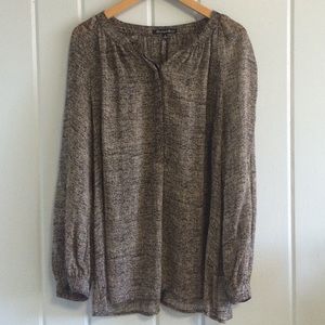 Madewell Broadway and broome silk blouse