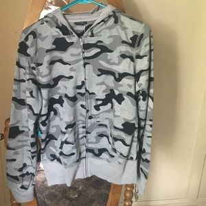 Monochrome camo zip up NWT LAST CHANCE!