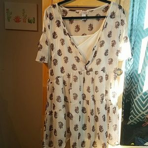 Paisly babydoll dress