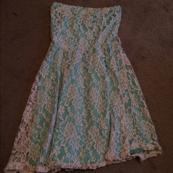 Strapless dress - Picture 1 of 3