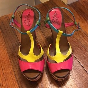 Bright-colored Heels