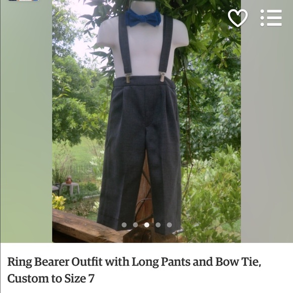 Ringbearer outfit