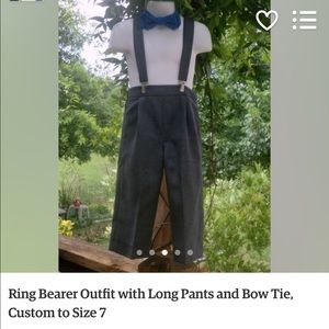 Ringbearer outfit