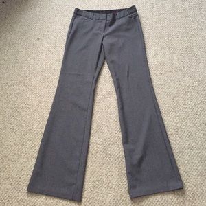 Gray dress pants