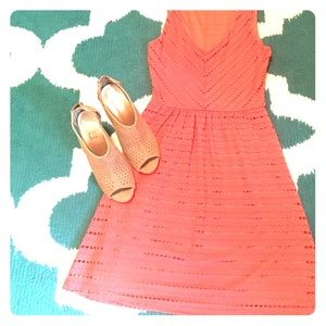 Coral/pink sundress