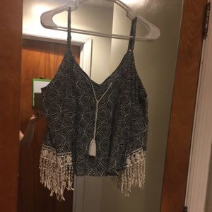 Off the shower lace top