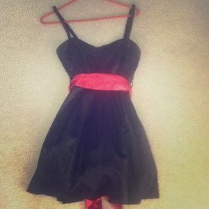 Black formal dress