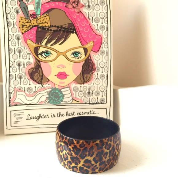 Leopard Bangle Bracelet