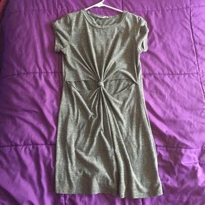 Honey Punch Urban Outfitters T-Shirt Knot Dress