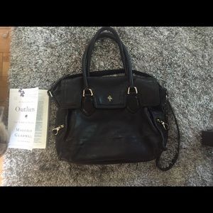 Cole Haan black leather handbag