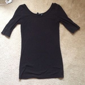 Cynthia Rowley scoop neck half-arm top
