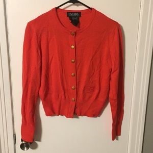 ESCADA vintage red cardigan