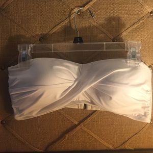 White bikini top